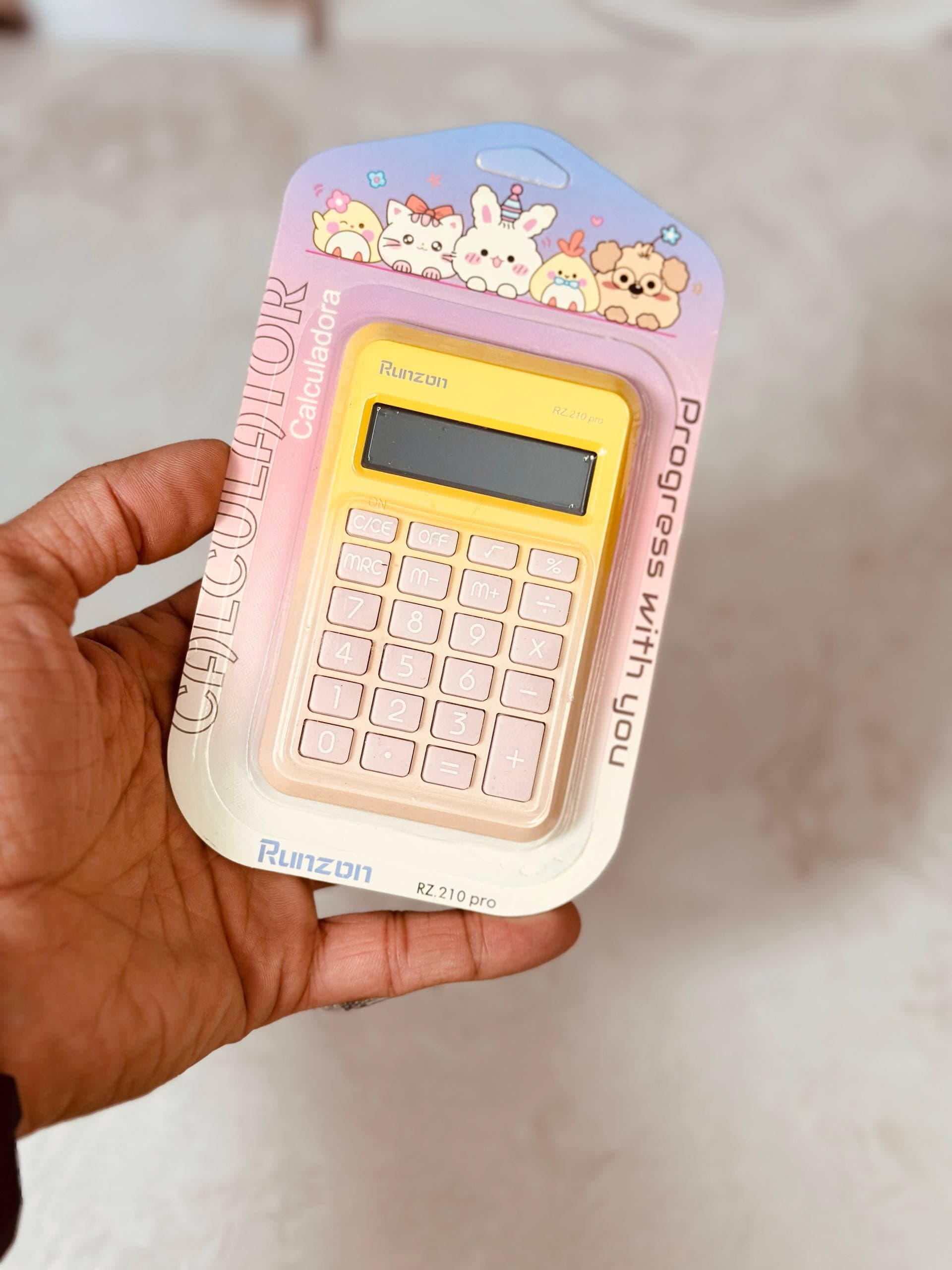 ماشین حساب وکیومی RUNZON کد 6118 — تصویر ۶