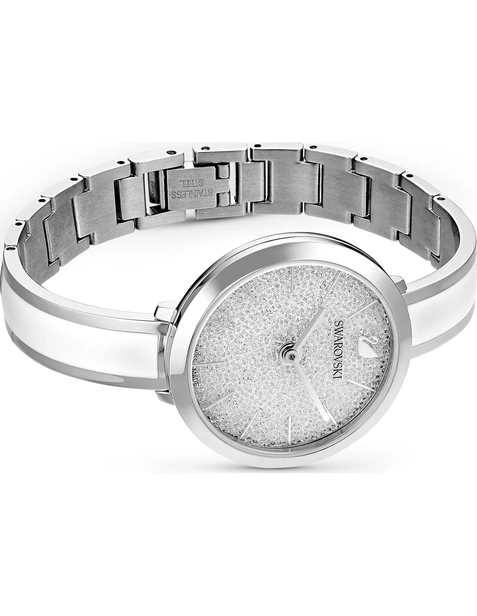 ساعت مچی سفید سوئیسی سواروسکی اورجینال Swarovski Crystalline Delight watch 5580537 — تصویر ۲