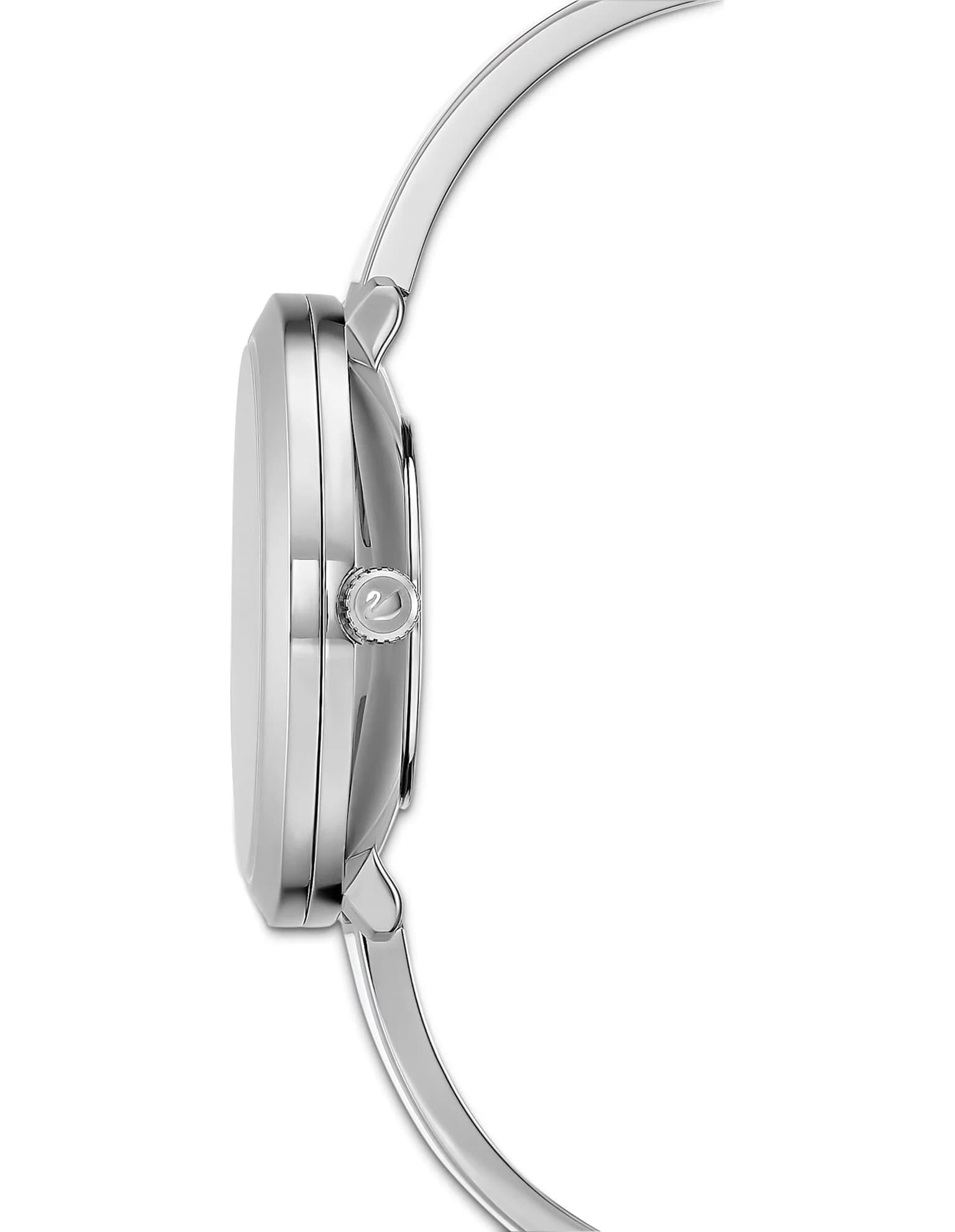ساعت مچی سفید سوئیسی سواروسکی اورجینال Swarovski Crystalline Delight watch 5580537 — تصویر ۴