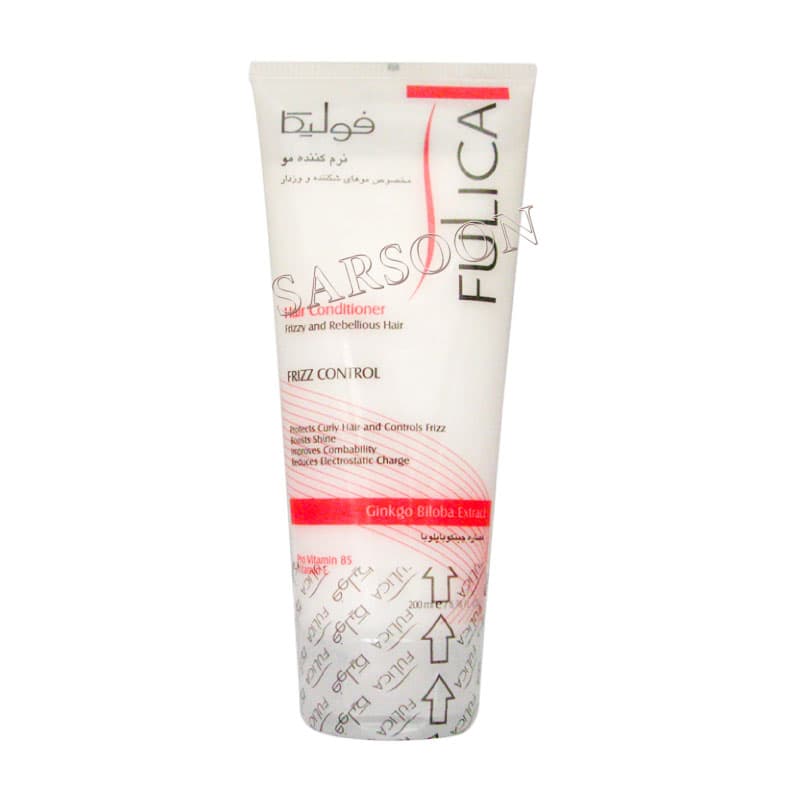 نرم کننده موهای شکننده و وزدار فولیکا ۲۰۰ میلی لیتر Fulica Frizz Control Conditioner Lotion