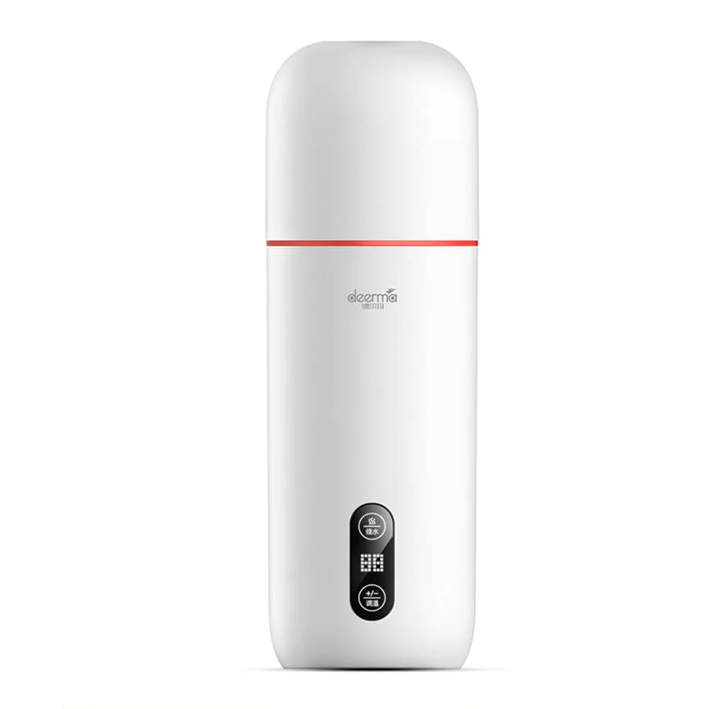 فلاسک قابل حمل شیائومی مدل Deerma Portable Electric Water Cup 350ml DR035S