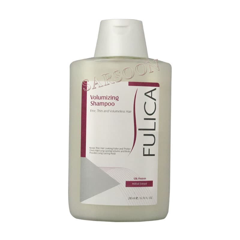 شامپو حجم دهنده فولیکا مناسب موهای نازک وکم حجم ۲۰۰ میلی لیترFulica Volumizing Shampoo 200 ml