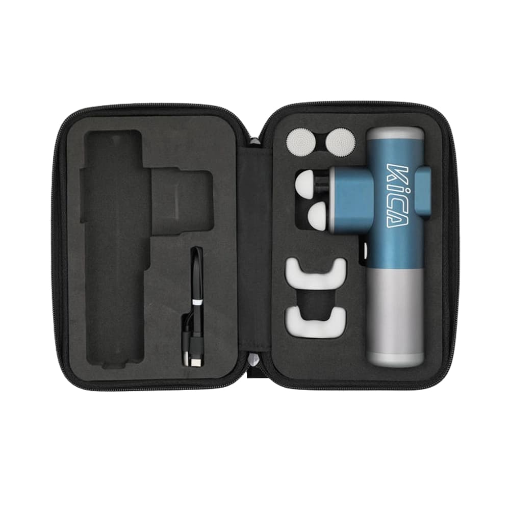 مینی ماساژور تفنگی دو سر کیکا مدل Massage Gun Kica 3 A3S — تصویر ۵