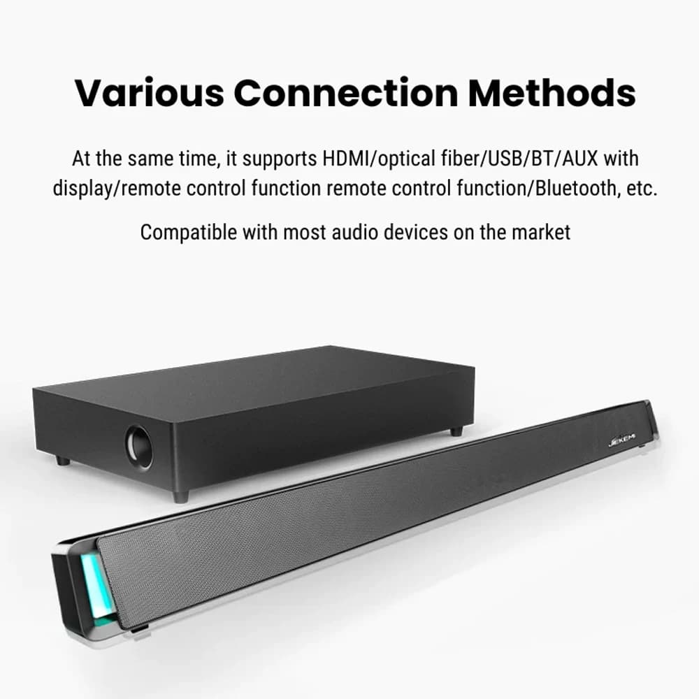 ساندبار بلوتوثی شیائومی مدل Jiekemi Bluetooth Soundbar S301 — تصویر ۳