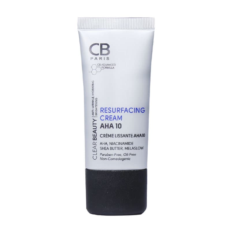 کرم لایه بردار AHA 10 درصد سی بی پاریس 30 میلی لیتر CB Paris Resurfacing AHA 10 Cream