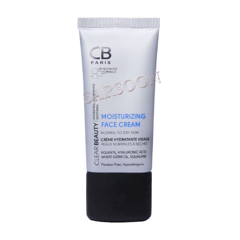 کرم مرطوب کننده صورت پوست خشک و نرمال سی بی پاریس 50 میلی لیتر CB Paris Moisturizing Face Cream For Normal To Dry Skin