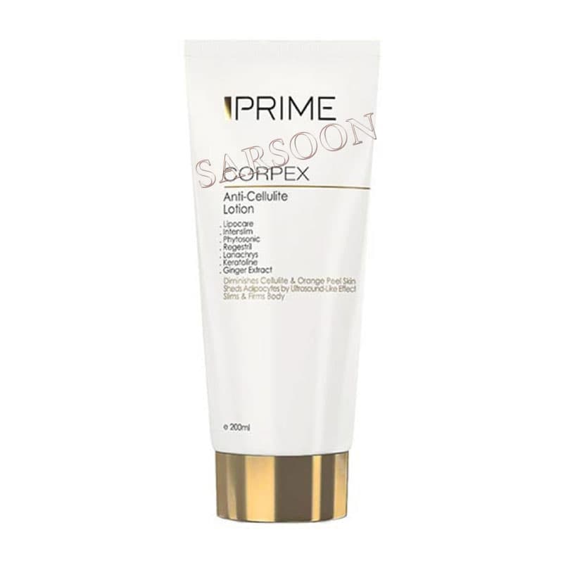 لوسیون آنتی سلولیت پریم 200 میلی لیتر Prime Corpex Anti-Cellulite Lotion