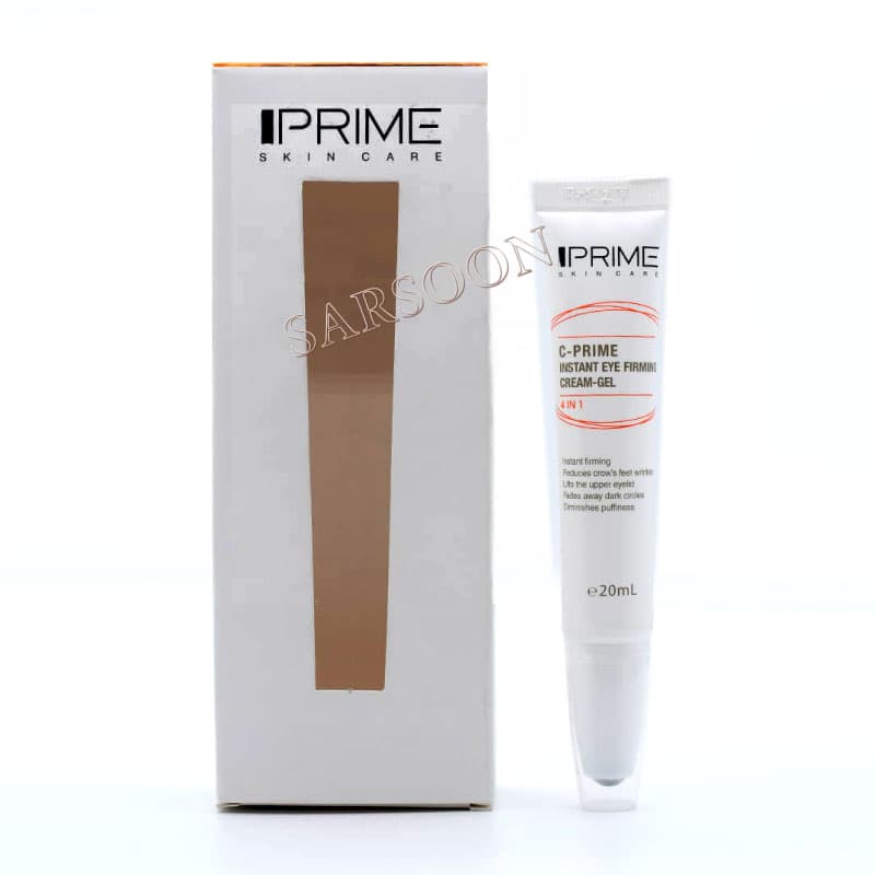 ژل کرم سفت کننده قوی دور چشم پریم 20 میلی لیتر Prime Instant Eye Firming Cream Gel