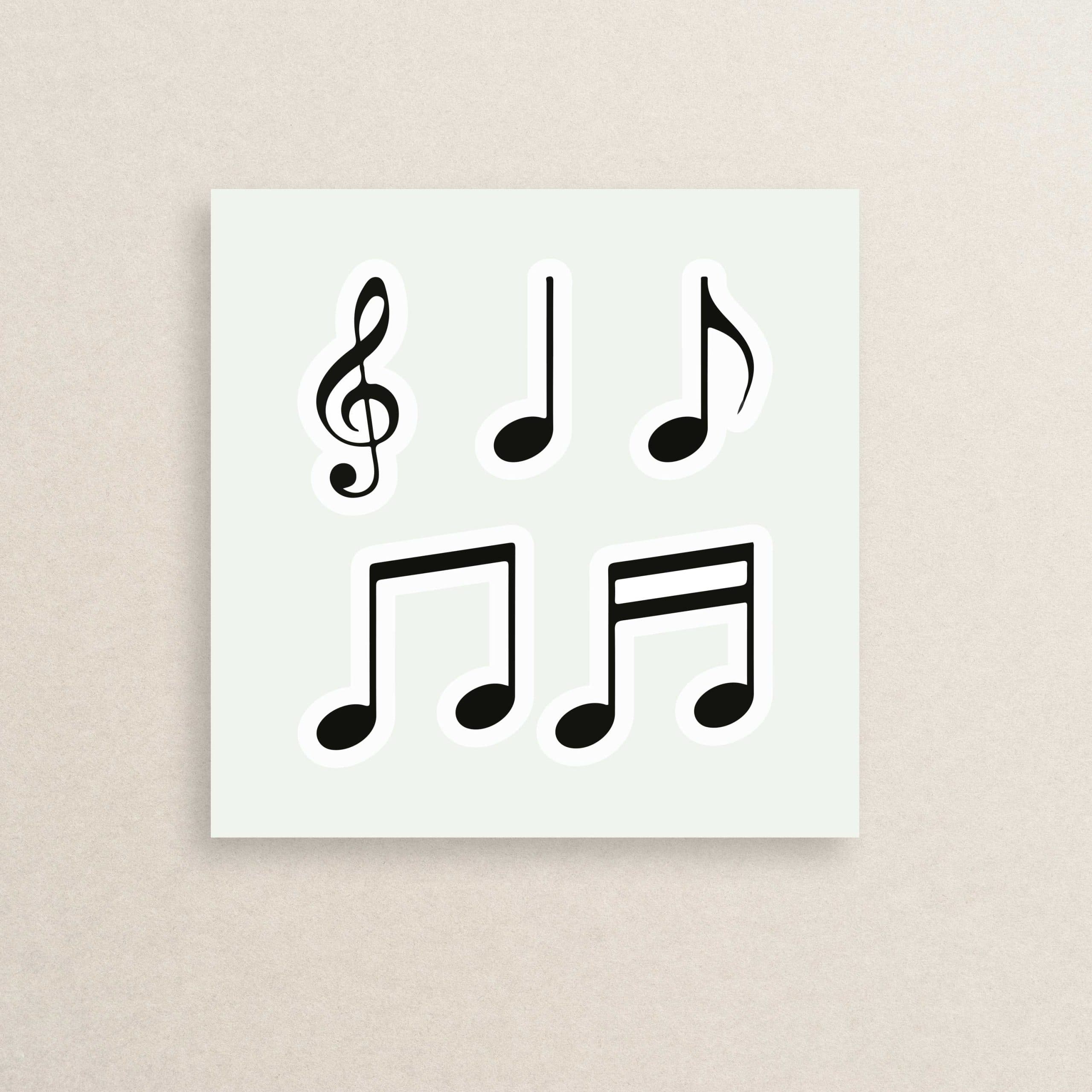 استیکر نت موسیقی 05 | music note sticker 05