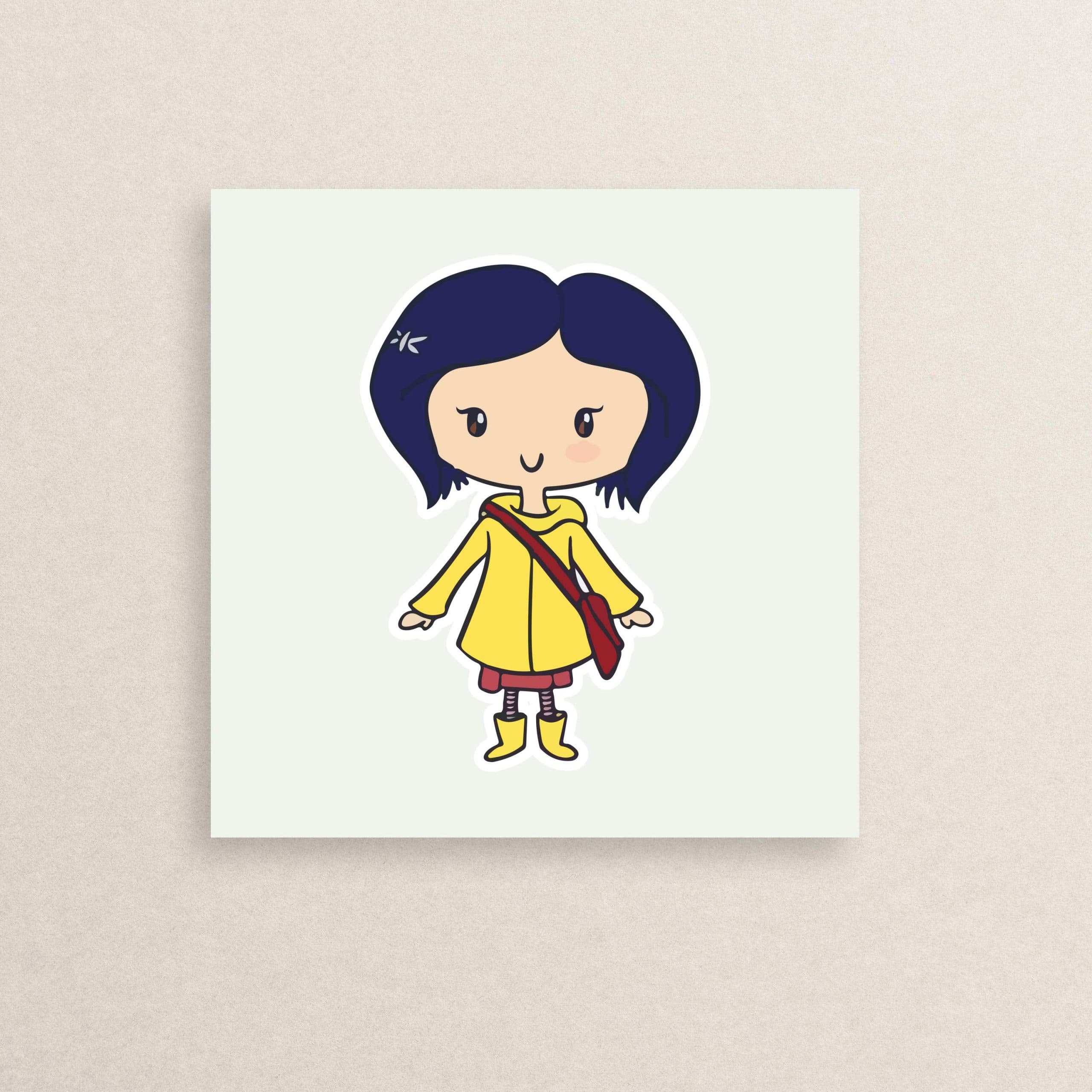 استیکر کورالین 04 | Coraline sticker 04