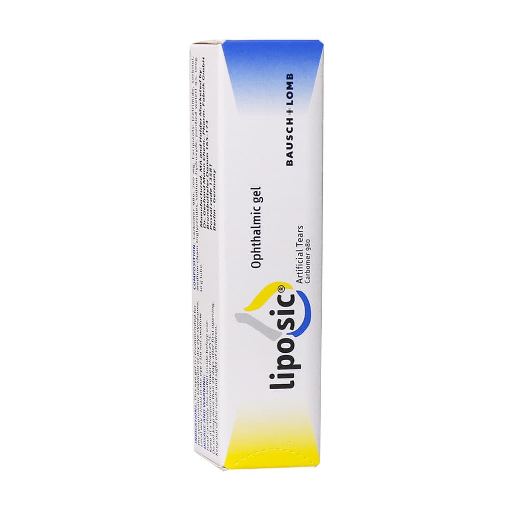 ژل چشمی لیپوزیک بوش اند لومب 10 گرم bausch-lomb-liposic-eye-gel-10-g
