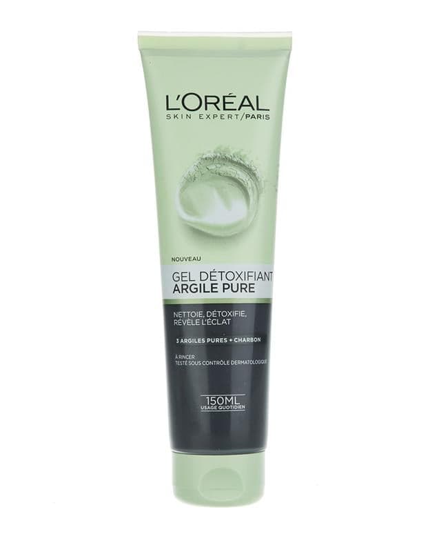 ژل شستشوی خاک رس زغال لورآل Pure Clay حجم 150 میلی‌لیتر