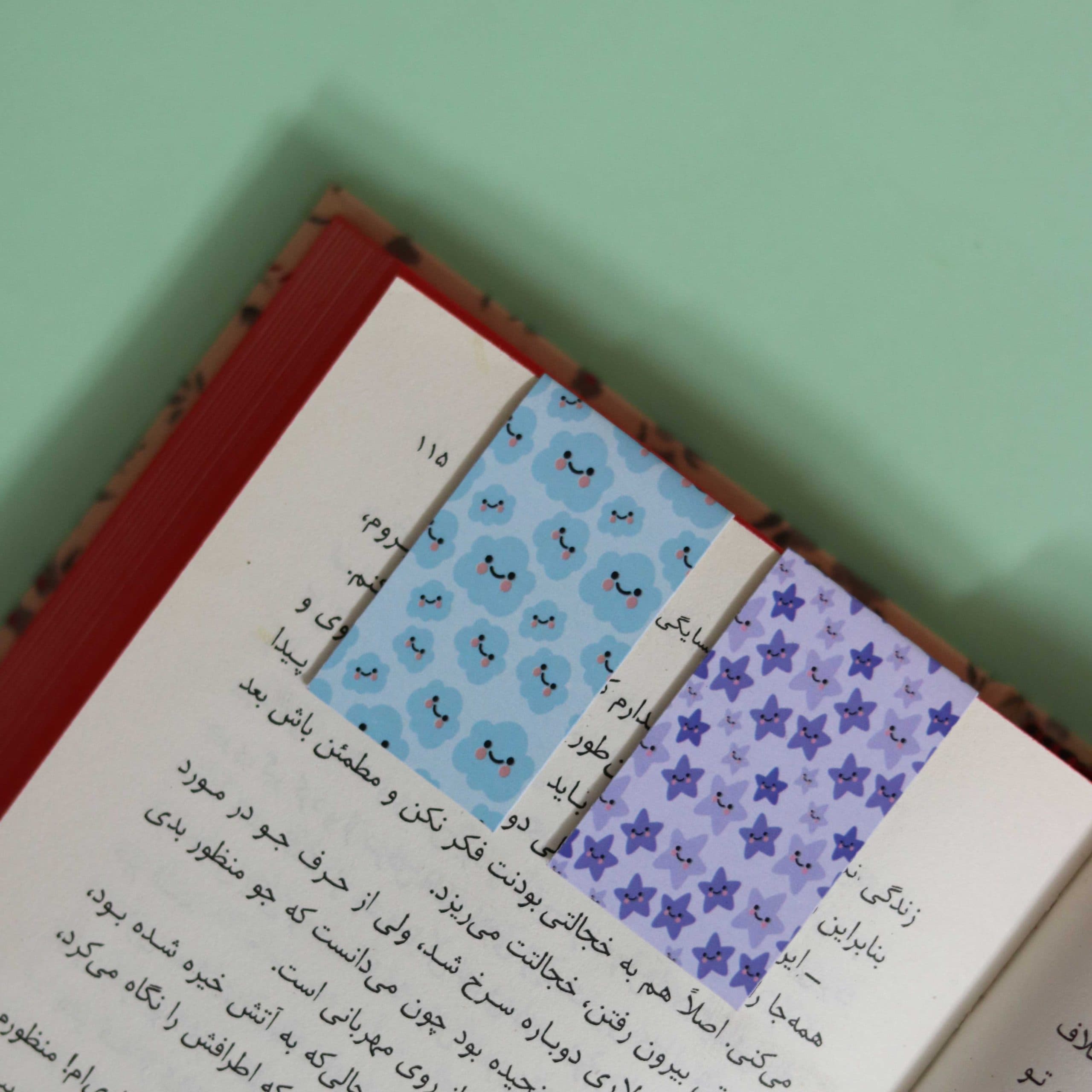 بوک مارک مگنتی | نشانگر کتاب مدل فانتزی 10 | Fancy Magnet Bookmark 10