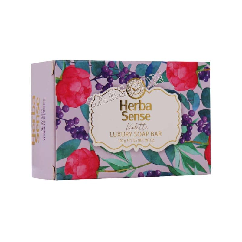 صابون هرباسنس آردن مناسب انواع پوست 100 گرم Arden Herba sense Luxury Soap Bar