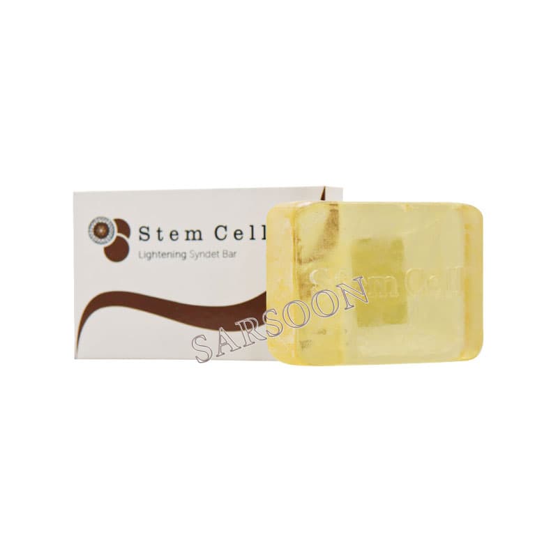 پن شفاف روشن کننده پوست استم سل 100 گرم Stem Cell Lightening Syndet Bar — تصویر ۲