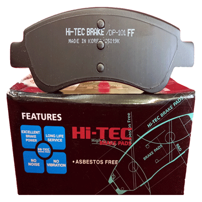 لنت ترمز جلو Hi-Tec پژو 206 (تیپ5-6)