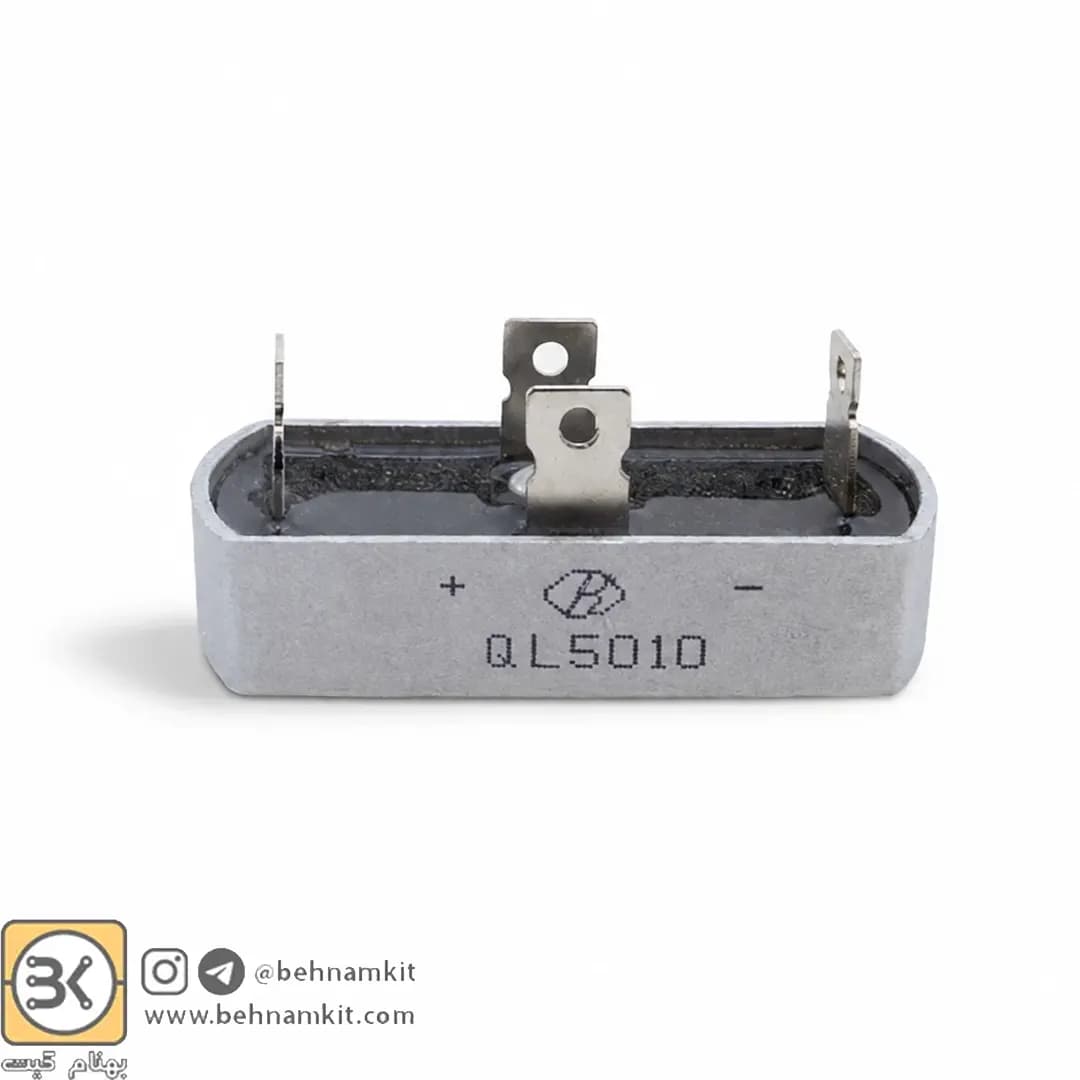 پل دیود فلزی QL5010 Bridge 50A 1000V