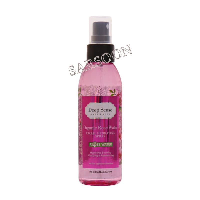 اسپری مرطوب کننده صورت رز دیپ سنس سی گل مناسب انواع پوست 150 میلی لیتر Seagull Deepsense Organic Rose Water Facial Spray
