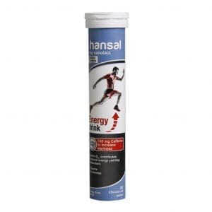 قرص جوشان انرژی زا هانسال 20 عددی Hansal Energy 20 Effervescent Tablets