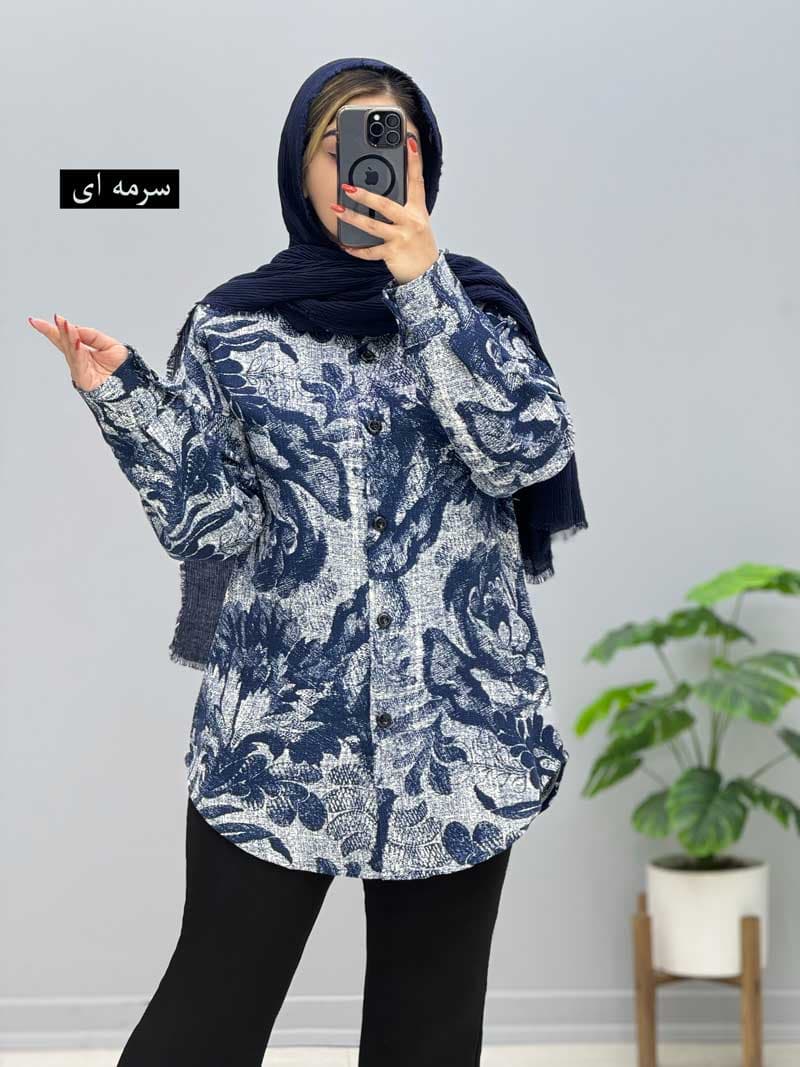 شومیز مانتویی غنچه کد974712