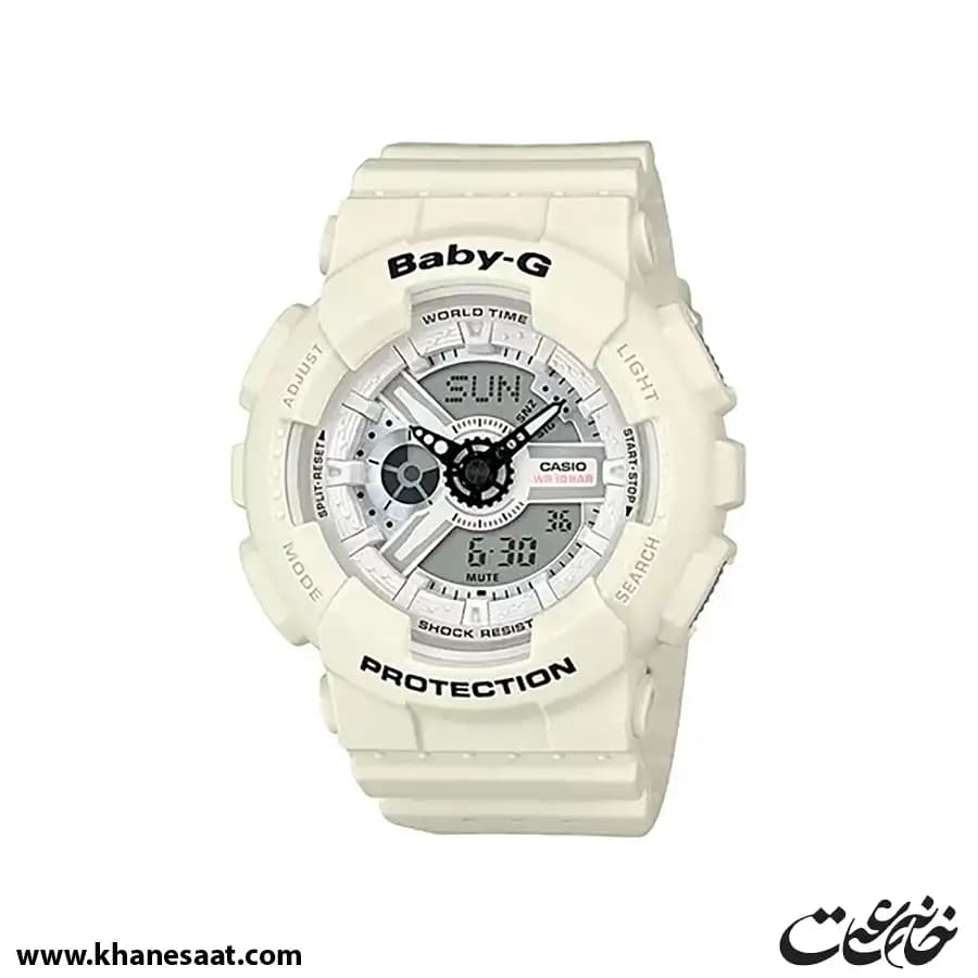 ساعت مچی زنانه کاسیو بیبی جی اصل مدل BA-110PP-7A — تصویر ۲
