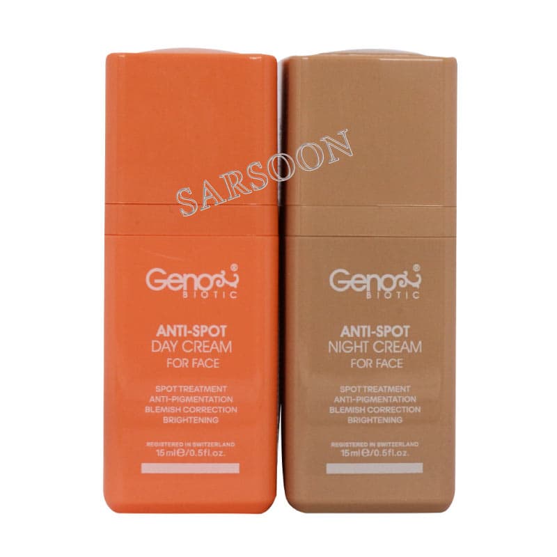 کرم ضد لک روز و شب ژنوبایوتیک Geno Biotic Anti Spot Day And Night Cream — تصویر ۲