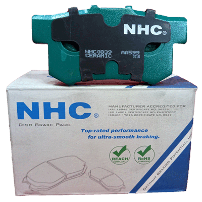 لنت ترمز عقب NHC هوندا آکورد (2013-2014)