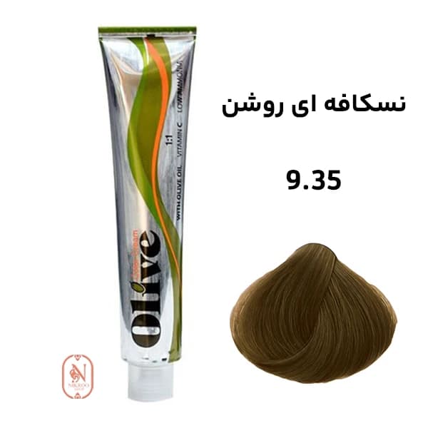 رنگ مو الیو شماره 9.35 نسکافه ای روشن — تصویر ۵