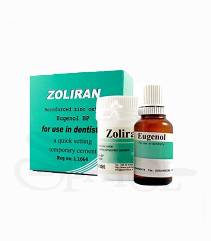 سمان زینک اکساید اوژنول زونالین زولیران گلچای GOLCHAI