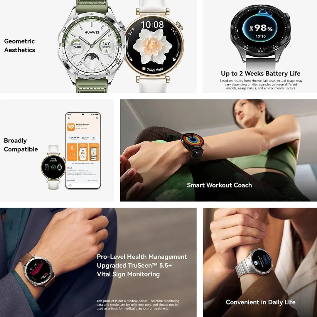 ساعت هوشمند هواوی مدل Huawei watch GT4 46mm — تصویر ۴