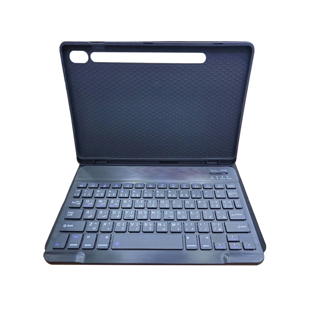 کیف کیبورد دار با تاچ پد تبلت سامسونگ Galaxy Tab S9 FE