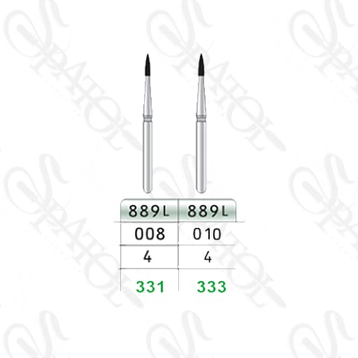 فرز الماسی پالیش کامپوزیت 4میل FLAME 889L تیزکاوان TEESKAVAN — تصویر ۲