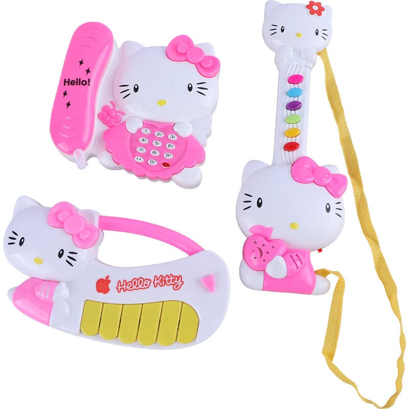 ست اسباب بازی موزیکال هلوکیتی Banar Toys NO.10-20-30