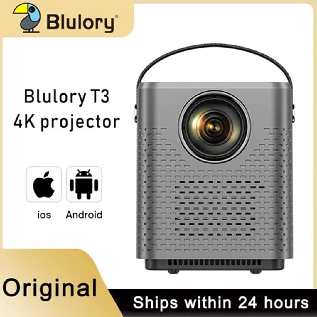 ویدئو پروژکتور قابل حمل بلولری blulory T3 — تصویر ۳