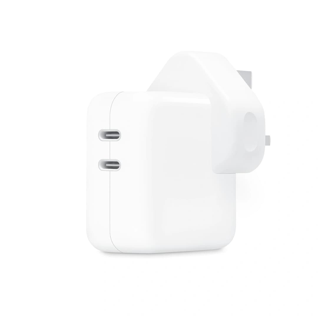 شارژر 35 وات دو پورت USB-C اپل