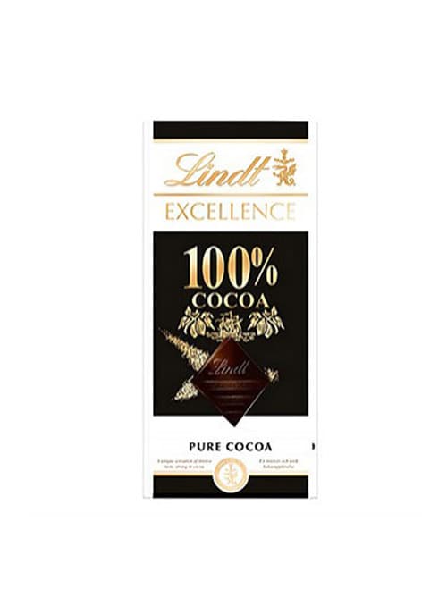 شکلات تخته ای شکلات تلخ 100% لینت Lindt