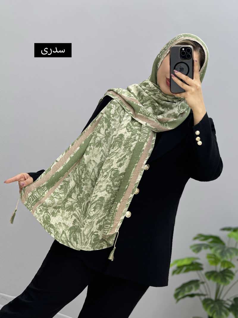 شال وارداتی شارونا کد 12096 — تصویر ۴