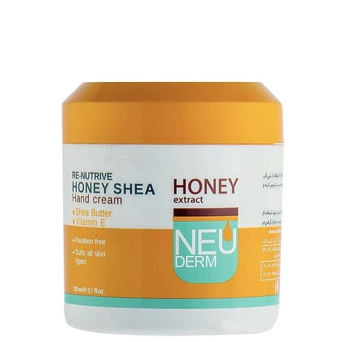 کرم مرطوب کننده دست نئودرم مدل Re Nutrive حاوی عصاره عسل حجم 150 میل