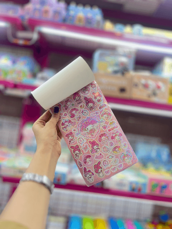 دفترچه استیکری کرومی و ملودی — تصویر ۴