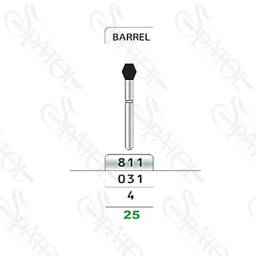 فرز الماسی توربین تراش BARREL 811 تیزکاوان TEES KAVAN — تصویر ۲