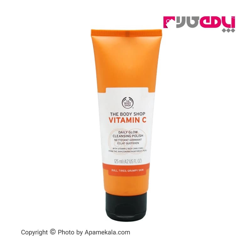 ژل شستشوی روزانه ی صورت ویتامین C بادی شاپ حجم 125 میل | THE BODY SHOP