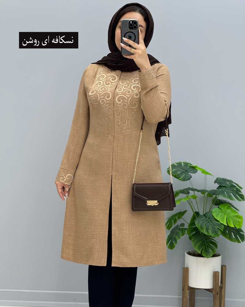 مانتو شانتون آنیسا کد 107207 — تصویر ۴