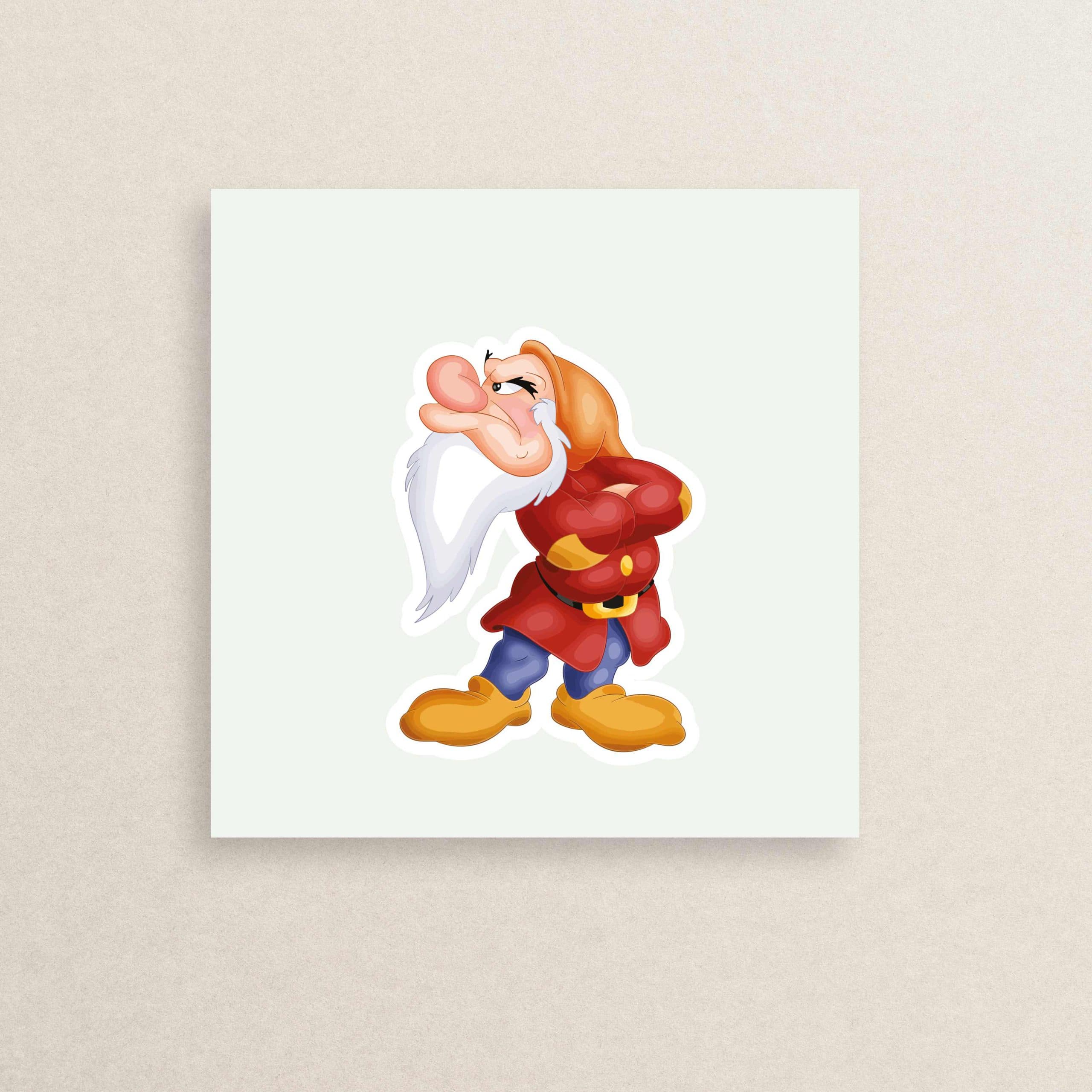 استیکر سفید برفی و هفت کوتوله 02 | Snow White and the Seven Dwarfs sticker 02