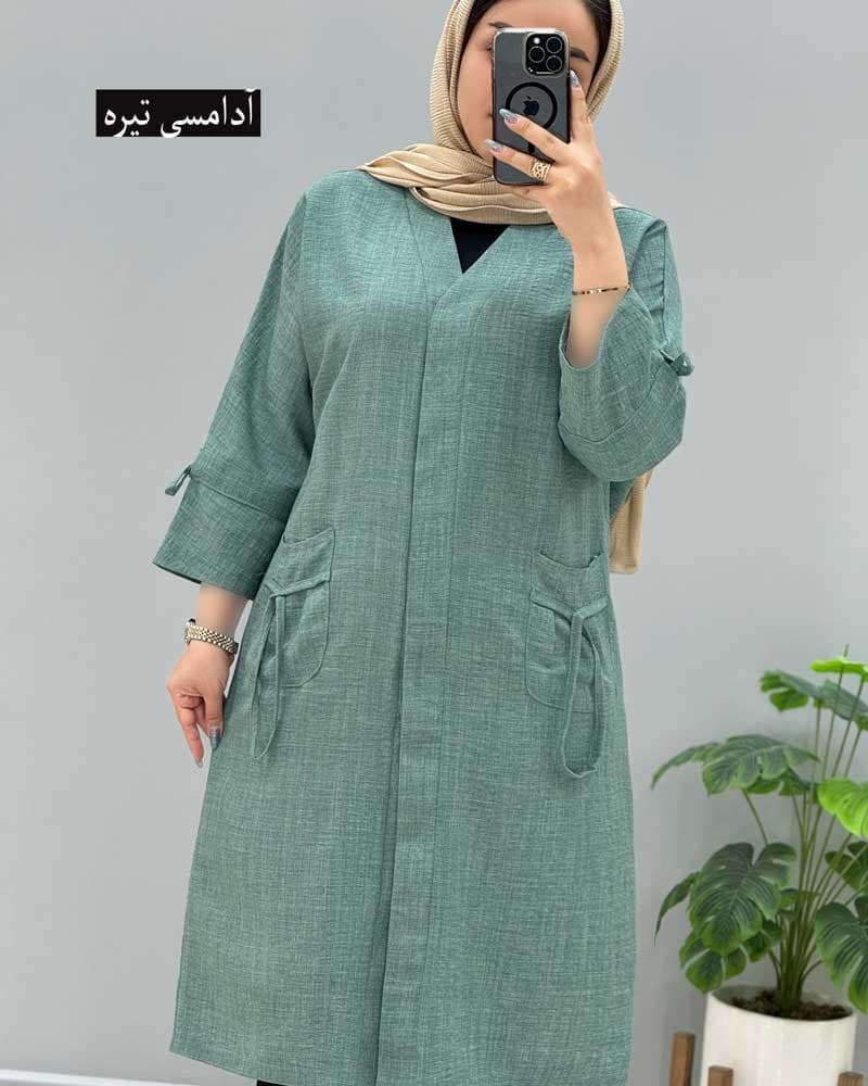 مانتو شانتون مبینا کد 8271973 — تصویر ۸