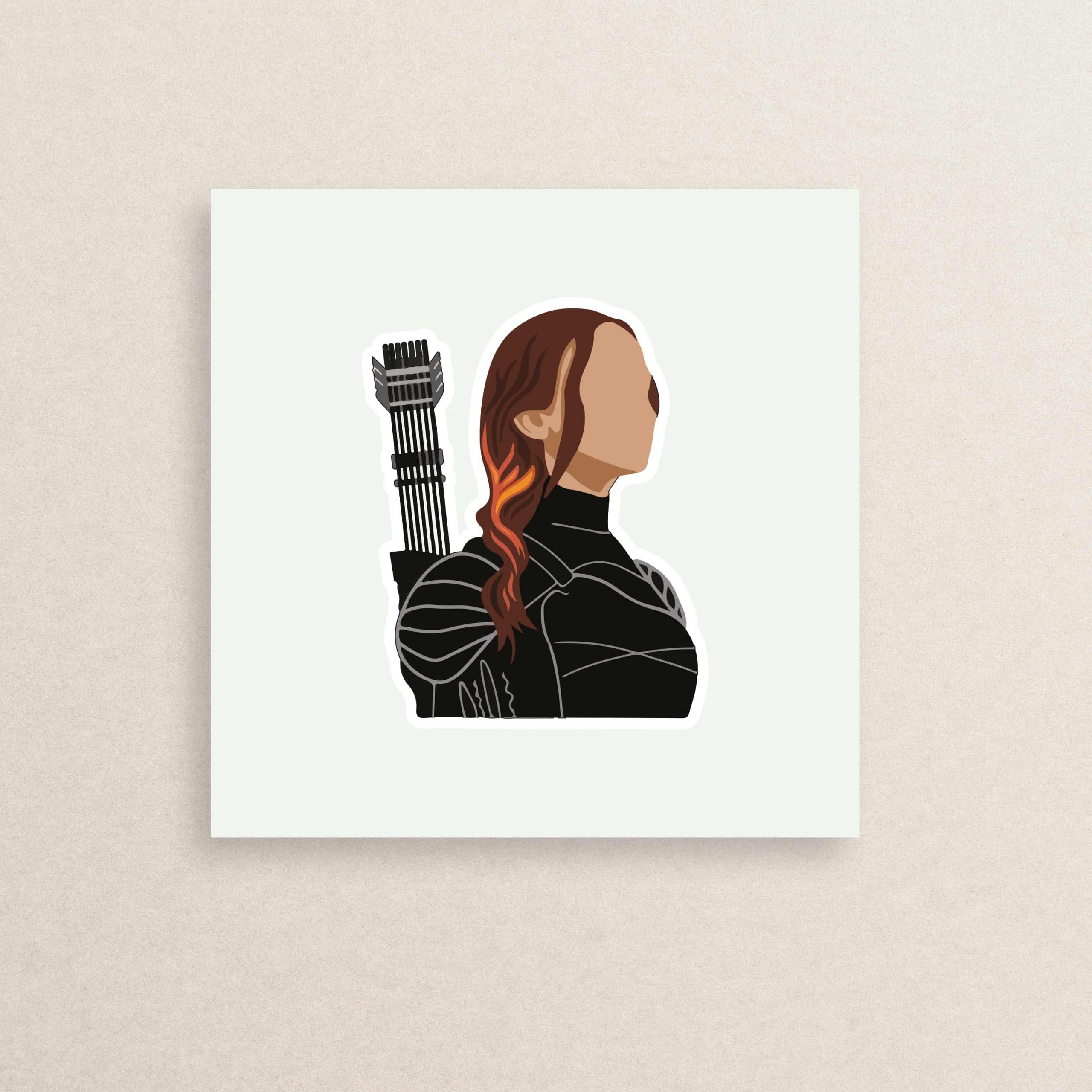 استیکر فیلم هانگر گیمز 01 | 01 The Hunger Games sticker