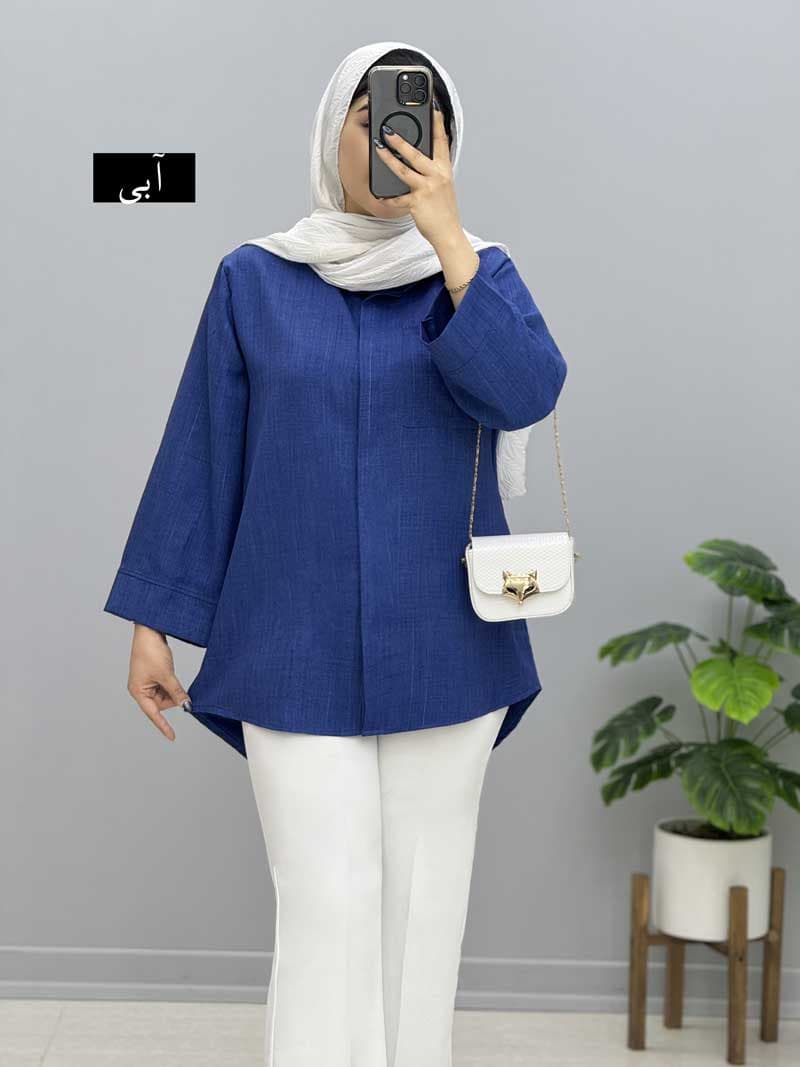 شومیز مانتویی شانتون ستیلا کد 329867