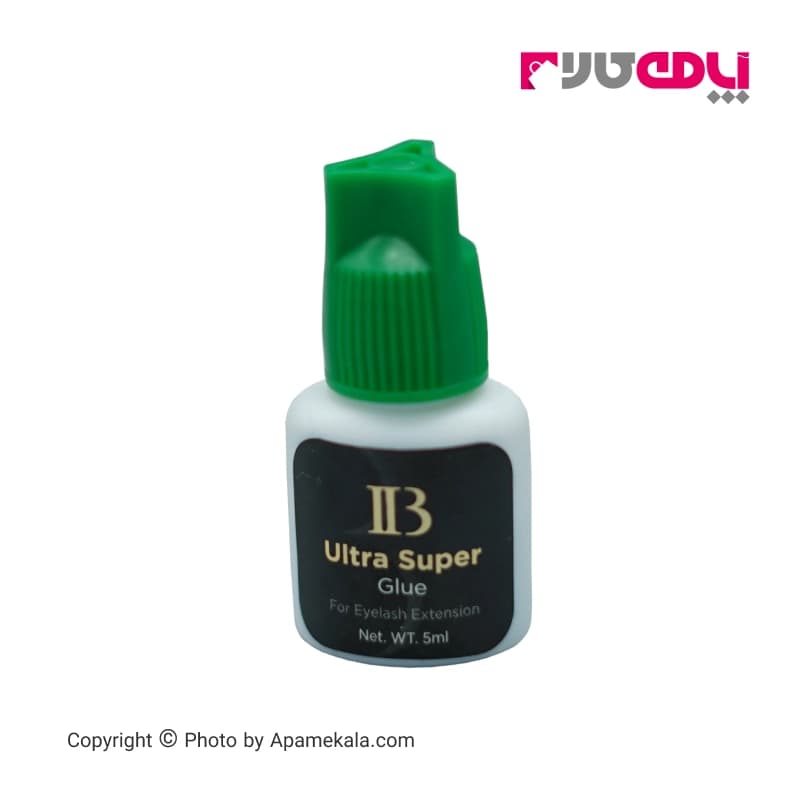 چسب اکستنشن مژه دائم بسیار قوی آی بی بی مدل Ultra Super درب سبز 5 میل – IB
