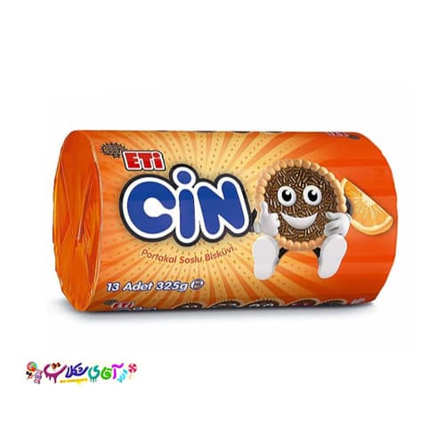 بیسکوییت اتی سین پرتقالی 325 گرم ETi Cin