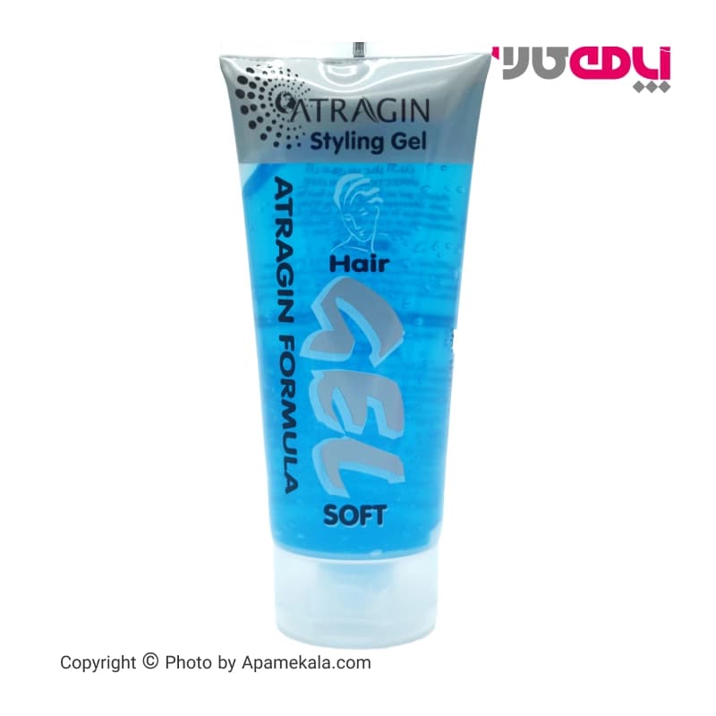 ژل مو سر تیوپی ملایم Soft styling gel عطراگین 200 میل | Atragin