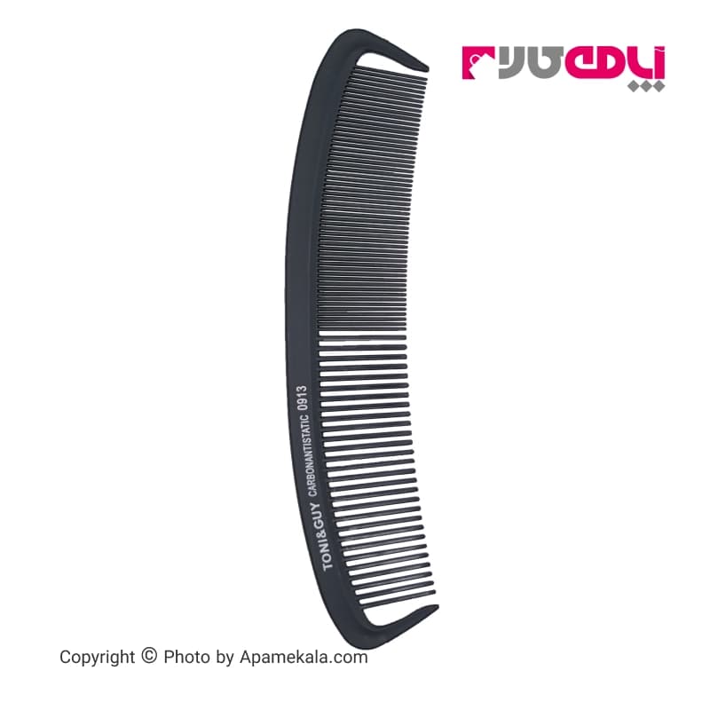 شانه مو تونی اند گای مدل CarbonAntistatic 0913 رنگ مشکی | Toni & Guy